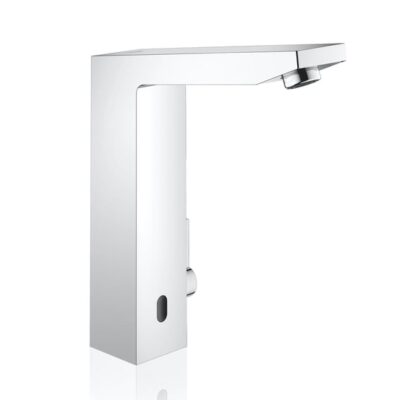 Grohe Eurocube E wastafelkraan met EcoJoy netstroom chroom 36440000 4