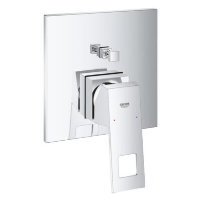 Grohe Eurocube eengreeps badmengkraan chroom met automatische omschakeling en SilkMove technologie 24062000 4
