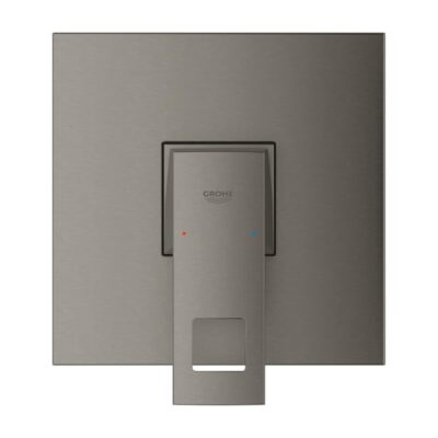 Grohe Eurocube eengreeps inbouw douchemengkraan 1 verbruiker hard graphite geborsteld 24061AL0 5
