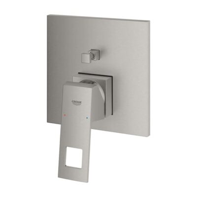 Grohe Eurocube eengreeps inbouw mengkraan voor bad 2 verbruikers supersteel 24062DC0 5