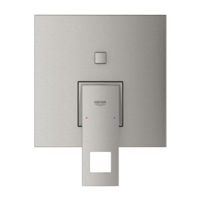 Grohe Eurocube eengreeps inbouw mengkraan voor bad 2 verbruikers supersteel 24062DC0 6