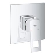 Grohe Eurocube eengreeps inbouwthermostaat met keramische cartridge en FastFixation chroom 24061000
