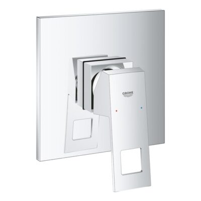 Grohe Eurocube eengreeps inbouwthermostaat met keramische cartridge en FastFixation chroom 24061000 4