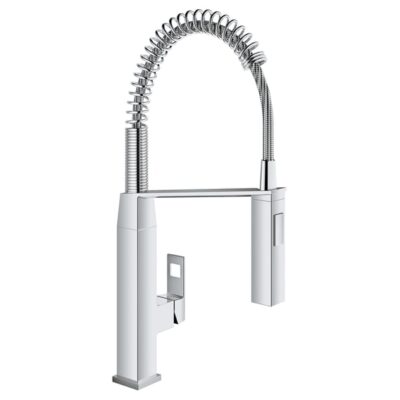 Grohe Eurocube eengreeps spoelbakmengkraan met 360° zwenkuitloop en SpeedClean technologie 31395000 8