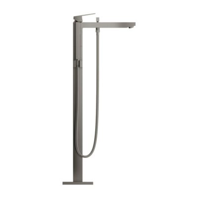 Grohe Eurocube eengreeps vrijstaande badmengkraan hard graphite geborsteld 23672AL1 5