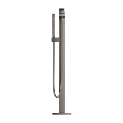 Grohe Eurocube eengreeps vrijstaande badmengkraan hard graphite geborsteld 23672AL1 6