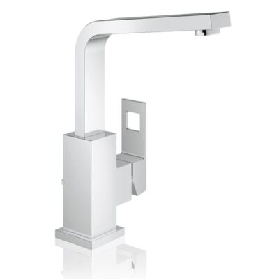 Grohe Eurocube eengreeps wastafelmengkraan L-Size chroom met waterbesparing en snelsluiting 2313500E 5