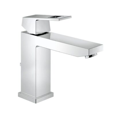 Grohe Eurocube eengreeps wastafelmengkraan M-Size chroom met keramische cartouche en EcoJoy 23445000 5