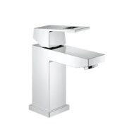 Grohe Eurocube eengreeps wastafelmengkraan S-Size chroom met energiebesparing en snelle montage 2339200E