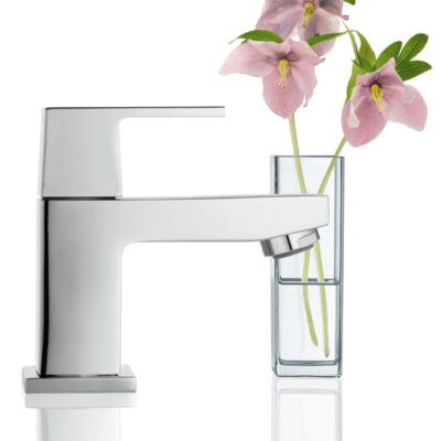 Grohe Eurocube fonteinmengkraan XS-formaat chroom met keramisch bovendeel en waterbesparing 23137000 4