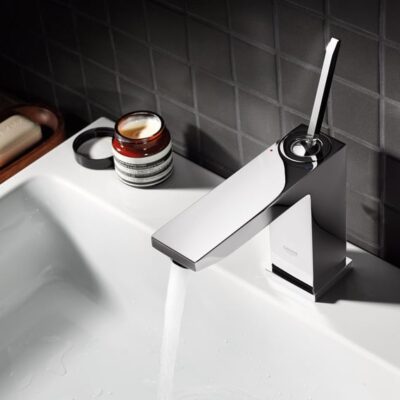 Grohe Eurocube Joy eengreeps wastafelmengkraan M-Size chroom met EcoJoy en FeatherControl 23657000 4