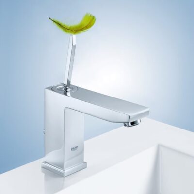 Grohe Eurocube Joy eengreeps wastafelmengkraan M-Size chroom met EcoJoy en FeatherControl 23657000 6