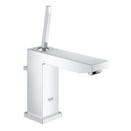 Grohe Eurocube Joy eengreeps wastafelmengkraan M-Size chroom met EcoJoy en FeatherControl 23657000