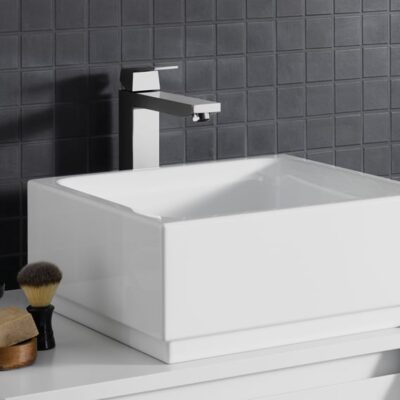 Grohe Eurocube XL eengreeps wastafelmengkraan met waterbesparing en hoge zwenkuitloop 23406000 5