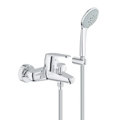 Grohe Eurodisc Cosmopolitan eengreeps badmengkraan met omstel chroom voor badkamer wellness 33395002 4
