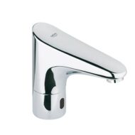 Grohe Europlus E infrarood elektronica wastafel 1/2 zonder menging chroom met sensor functies 36016001 Grohe Europlus E infrarood elektronica wastafel 1/2 zonder menging chroom met sensor functies 36016001
