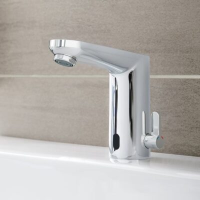 Grohe Eurosmart Cosmopolitan E Bluetooth infrarood mengkraan met sensor chroom 36413000 5 Grohe Eurosmart Cosmopolitan E Bluetooth infrarood mengkraan met sensor chroom 36413000 5