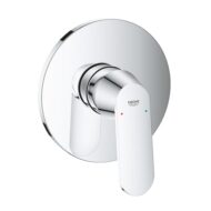 Grohe Eurosmart Cosmopolitan eengreeps inbouwthermostaat met 1-knop chroom afwerking 24044000