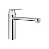 Grohe Eurosmart Cosmopolitan minimalistische eengreeps keukenmengkraan chroom met draaibare uitloop 30194000 6 Grohe Eurosmart Cosmopolitan minimalistische eengreeps keukenmengkraan chroom met draaibare uitloop 30194000 6