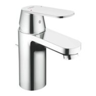 Grohe Eurosmart Cosmopolitan eengreeps wastafelmengkraan chroom met keramische cartridge 32955000