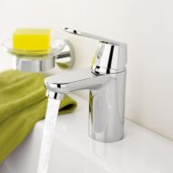 Grohe Eurosmart Cosmopolitan eengreeps wastafelmengkraan S-Size chroom met flow limiter 32824000