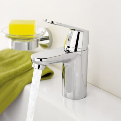 Grohe Eurosmart Cosmopolitan eengreeps wastafelmengkraan S-Size chroom met flow limiter 32824000 5
