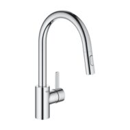 Grohe Eurosmart Cosmopolitan keukenmengkraan chroom – draaibaar uitloop met uitrekfunctie 31481001 Grohe Eurosmart Cosmopolitan keukenmengkraan chroom – draaibaar uitloop met uitrekfunctie 31481001