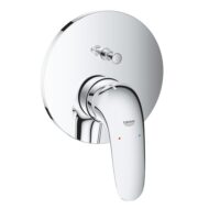 Grohe Eurostyle eengreeps badmengkraan met omstel chroom voor eenvoudige installatie 24047003