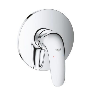Grohe Eurostyle eengreeps douchemengkraan chroom met keramische cartridge en FastFixation 24046003 4