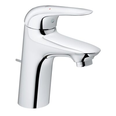 Grohe Eurostyle eengreeps mengkraan S-formaat chroom met waterbesparing en temperatuurbegrenzer 23707003 6