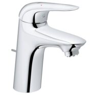 Grohe Eurostyle eengreeps wastafelmengkraan S-Size chroom met keramische cartridge 23710003
