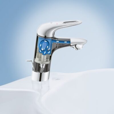 Grohe Eurostyle eengreeps wastafelmengkraan S-Size chroom met waterbesparende technologie 23564003 5