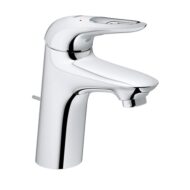 Grohe Eurostyle eengreeps wastafelmengkraan S-Size chroom met waterbesparende functies 33558003
