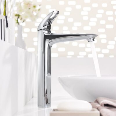 Grohe Eurostyle eengreeps wastafelmengkraan XL-Size chroom met temperatuurbegrenzer 23570003 4