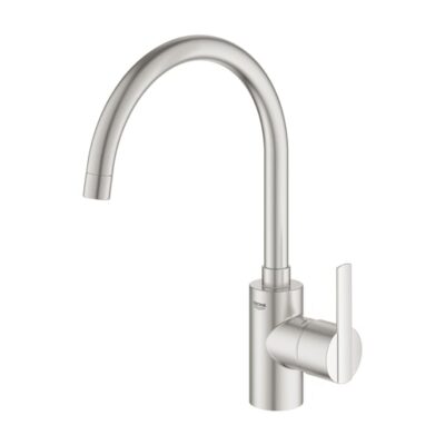 Grohe Feel hoge uitloop keukenmengkraan Supersteel 1 straalsoort 32670DC2 5