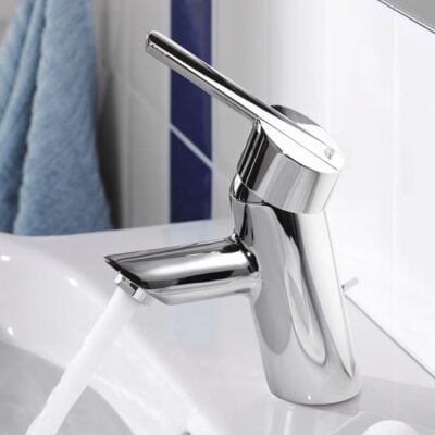 Grohe Feel wastafelkraan met trekstang afvoergarnituur chroom 32557000 7 Grohe Feel wastafelkraan met trekstang afvoergarnituur chroom 32557000 7