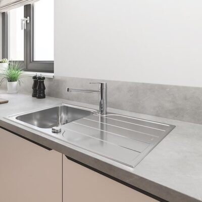 Grohe Get eenhendel keukenmengkraan draaibaar chroom 30196000 4