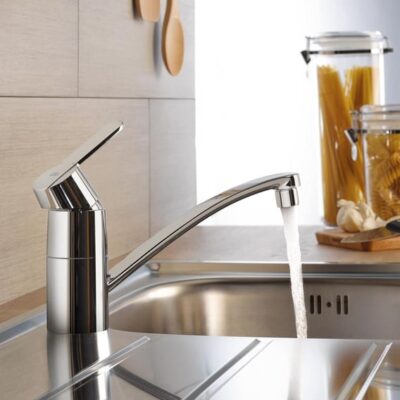 Grohe Get eenhendel keukenmengkraan draaibaar chroom 32891000 7