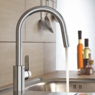 Grohe Get eenhendel keukenmengkraan uittrekbaar draaibaar chroom 31484001 34 Grohe Get eenhendel keukenmengkraan uittrekbaar draaibaar chroom 31484001 34