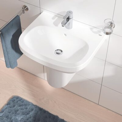 Grohe Get wastafelkraan S-Size met EcoJoy met trekstang afvoergarnituur chroom 31148000 6
