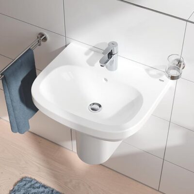 Grohe Get wastafelkraan S-Size met EcoJoy met trekstang afvoergarnituur chroom 32883000 4