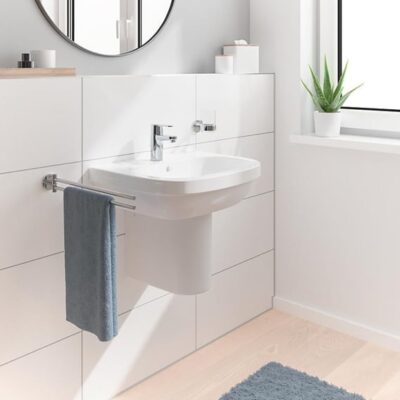 Grohe Get wastafelkraan S-Size met EcoJoy met trekstang afvoergarnituur chroom 32883000 5