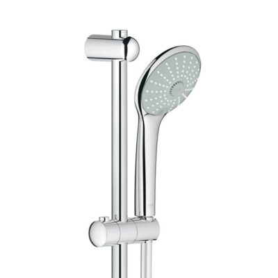 GROHE Grohtherm 2000 thermostatische doucheset met glijstang 60cm en handdouche chroom 34195001 5