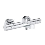 Grohe Grohtherm 800 Cosmopolitan tweegreeps thermostatische badmengkraan wandopbouw chroom 34766000
