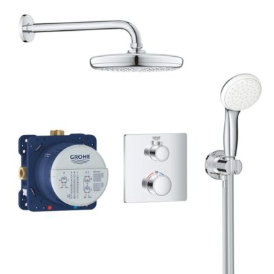 Grohe Grohtherm inbouw doucheset met TurboStat en EcoJoy technologie – chroom 34729000 4
