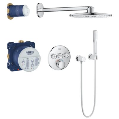 Grohe Grohtherm SmartControl inbouw regendouche thermostatisch Ø31cm chroom rond 34705000 7