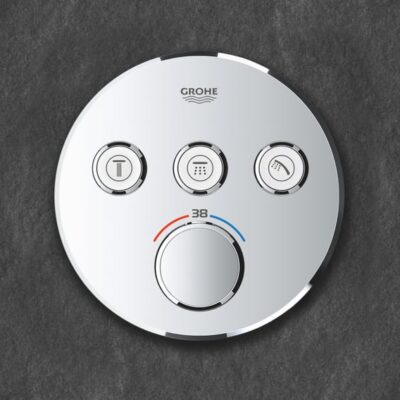 GROHE Grohtherm SmartControl inbouwthermostaat met 3 functies en chroom afwerking 29121000 4