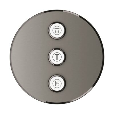 Grohe Grohtherm SmartControl omsteller 3 verbruikers hard graphite geborsteld 29122AL0 6 Grohe Grohtherm SmartControl omsteller 3 verbruikers hard graphite geborsteld 29122AL0 6