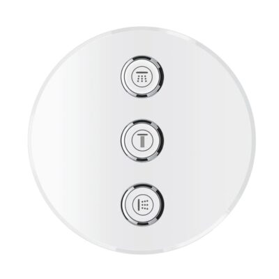 Grohe Grohtherm SmartControl omsteller 3 verbruikers moon white 29152LS0 4