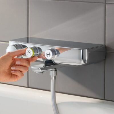 Grohe Grohtherm SmartControl thermostaat badmengkraan chroom met EcoJoy functies 34718000 6